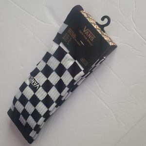 Vans socks "off the wall" checkerboard size 9.5 to 13